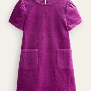 Boden Mini Cord Shift Dress 6-7 years